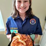 Baked dutch oven bread