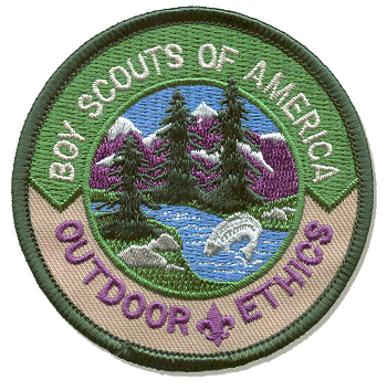 BSA Outdoor Ethics Patch