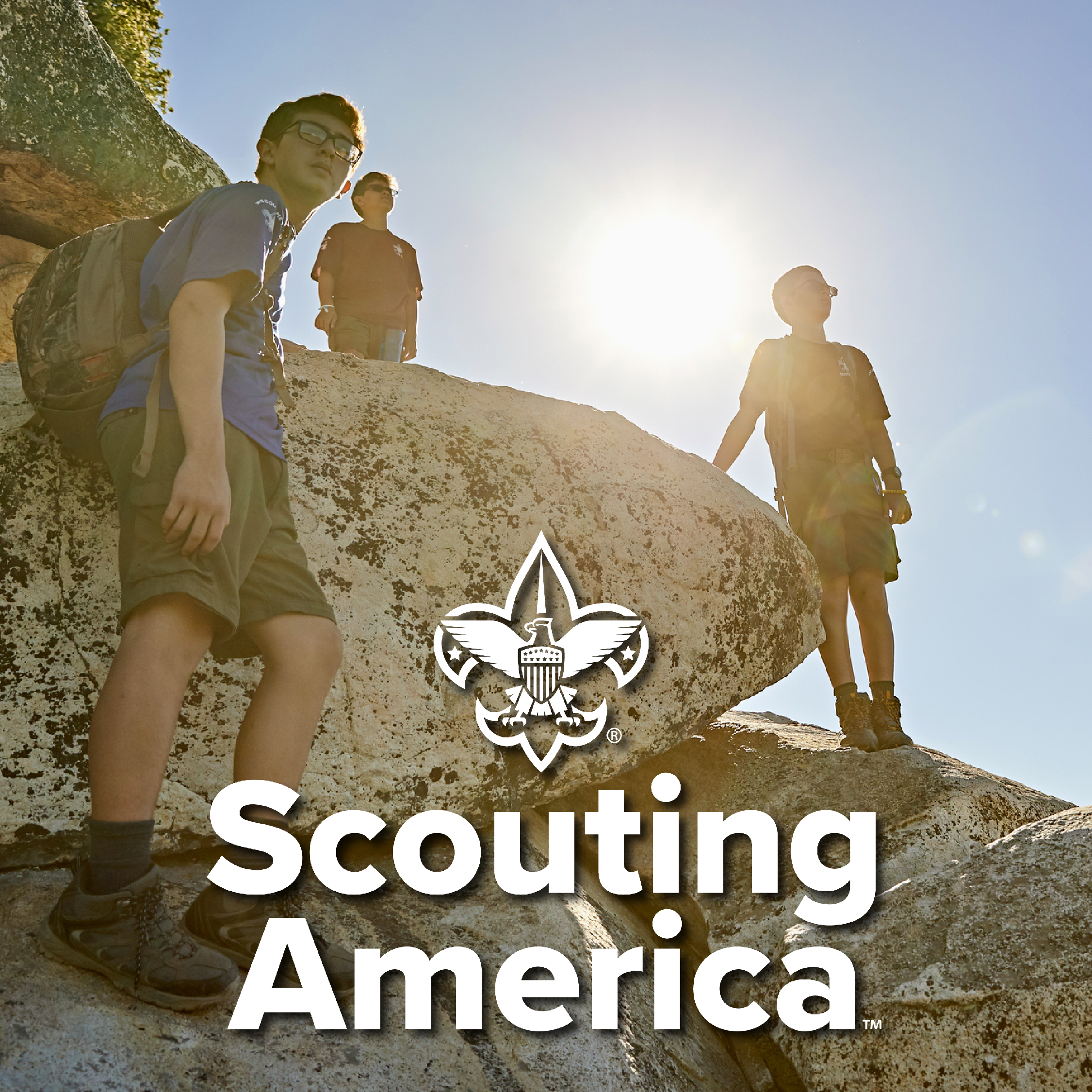 Scouting America Social Graphic - Hiking