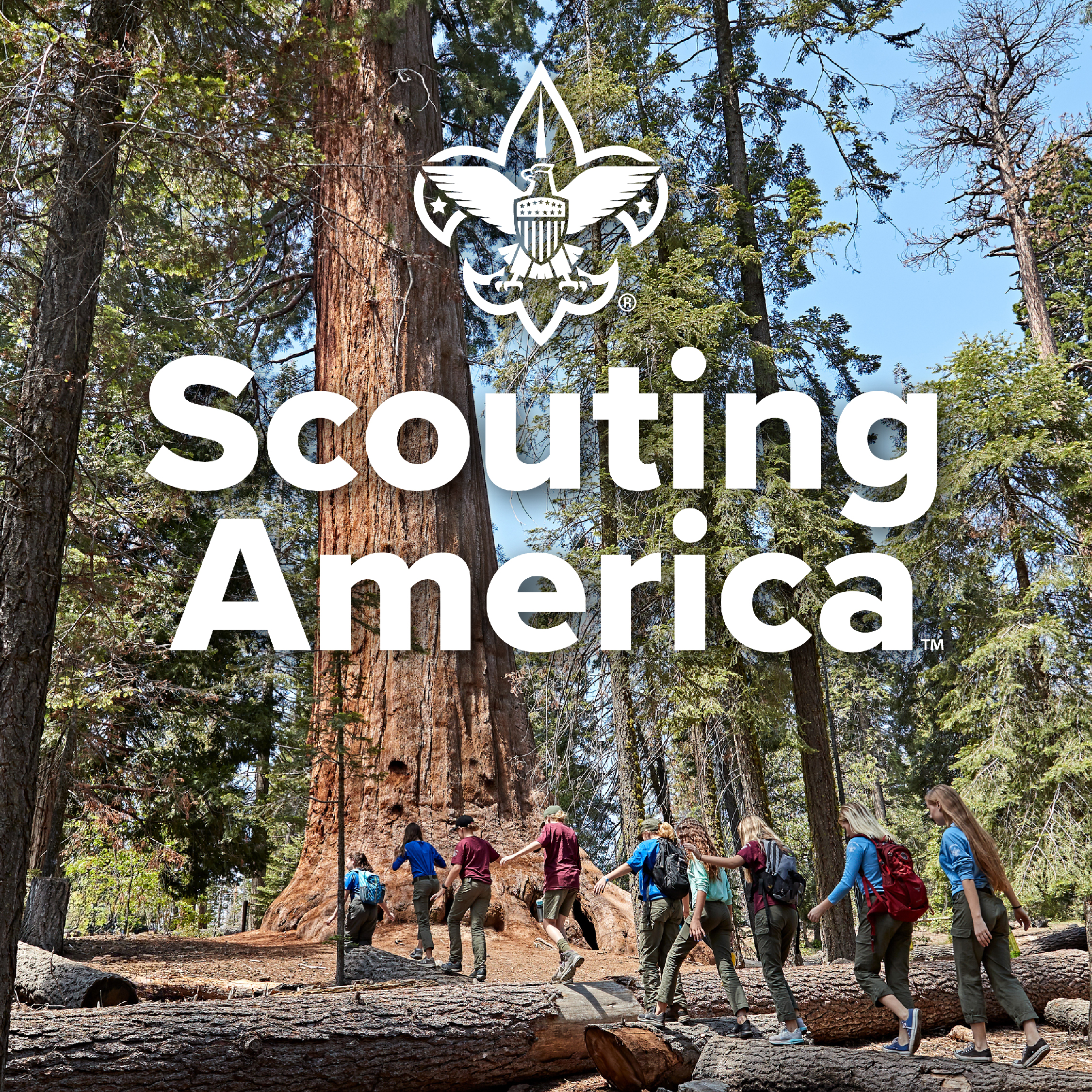 Scouting America Social Graphic - Hiking